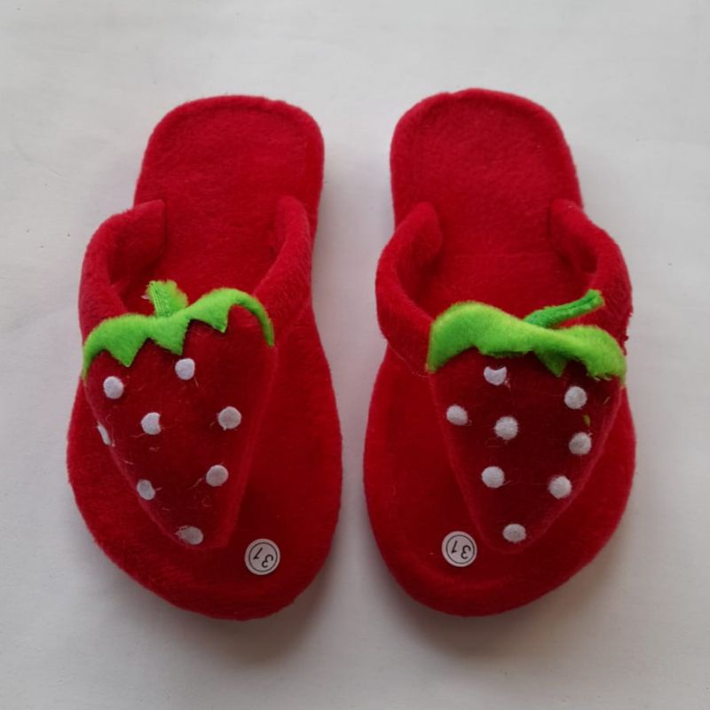 Sandal Anak Lucu Strawberry Terbaru