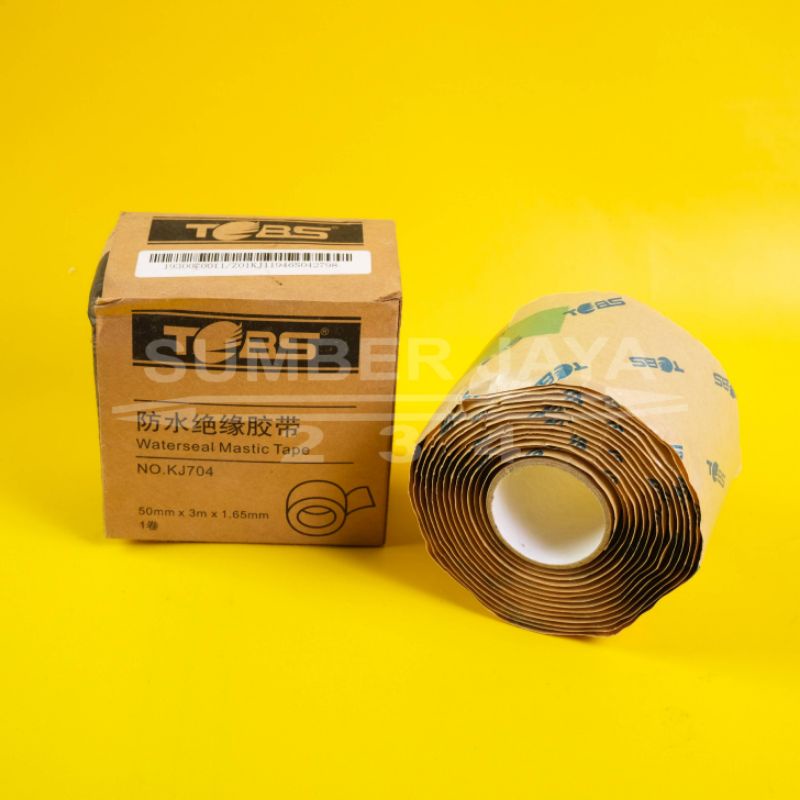 Waterseal matic tape  50 x 3 x 1.65 / tape rubber / TERMURAH