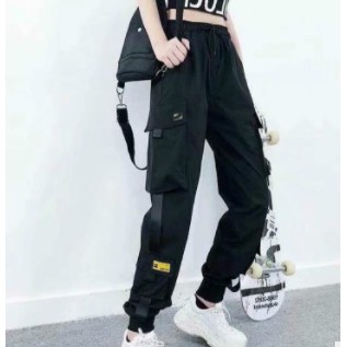 JOGGER PANTS CELANA WANITA PANJANG COOL Q81