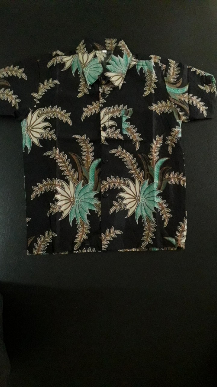 Kemeja Batik Anak Lengan Panjang Usia 1-10th Termurah Dan Berkualitas Tinggi (realpict) Dengan Poto