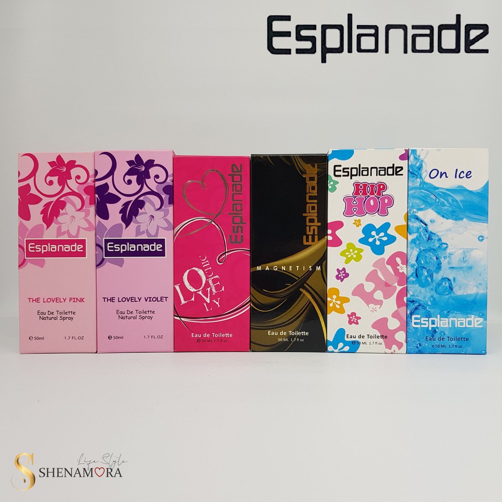 Esplanade Eau De Toilette Spray Pria dan Wanita  - 50 ml