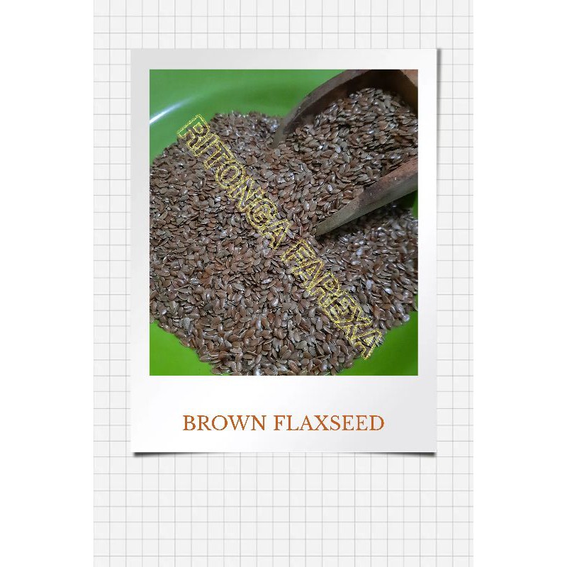 BROWN FLAXSEED / FLAXSEED COKLAT