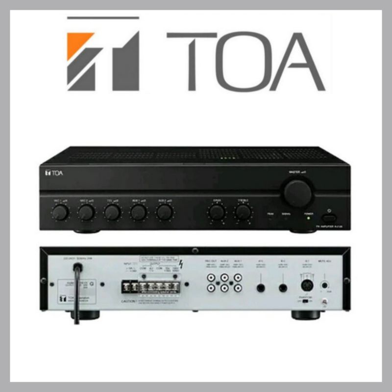 Mixer Amplifier TOA ZA-2120 / ZA2120 / ZA 2120 120watt Original