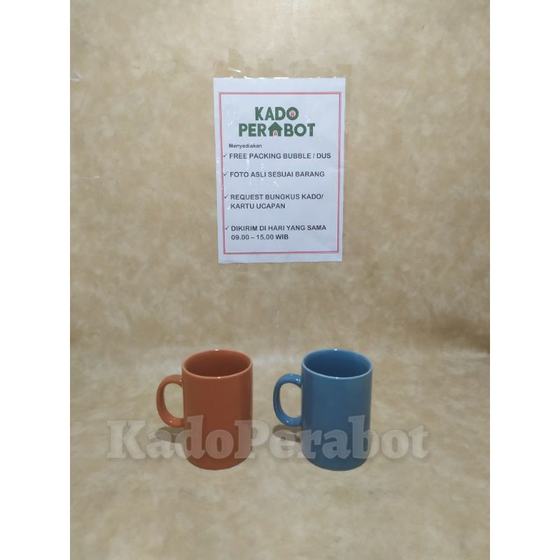 gelas keramik warna - mug keramik cantik- mug teh jepang