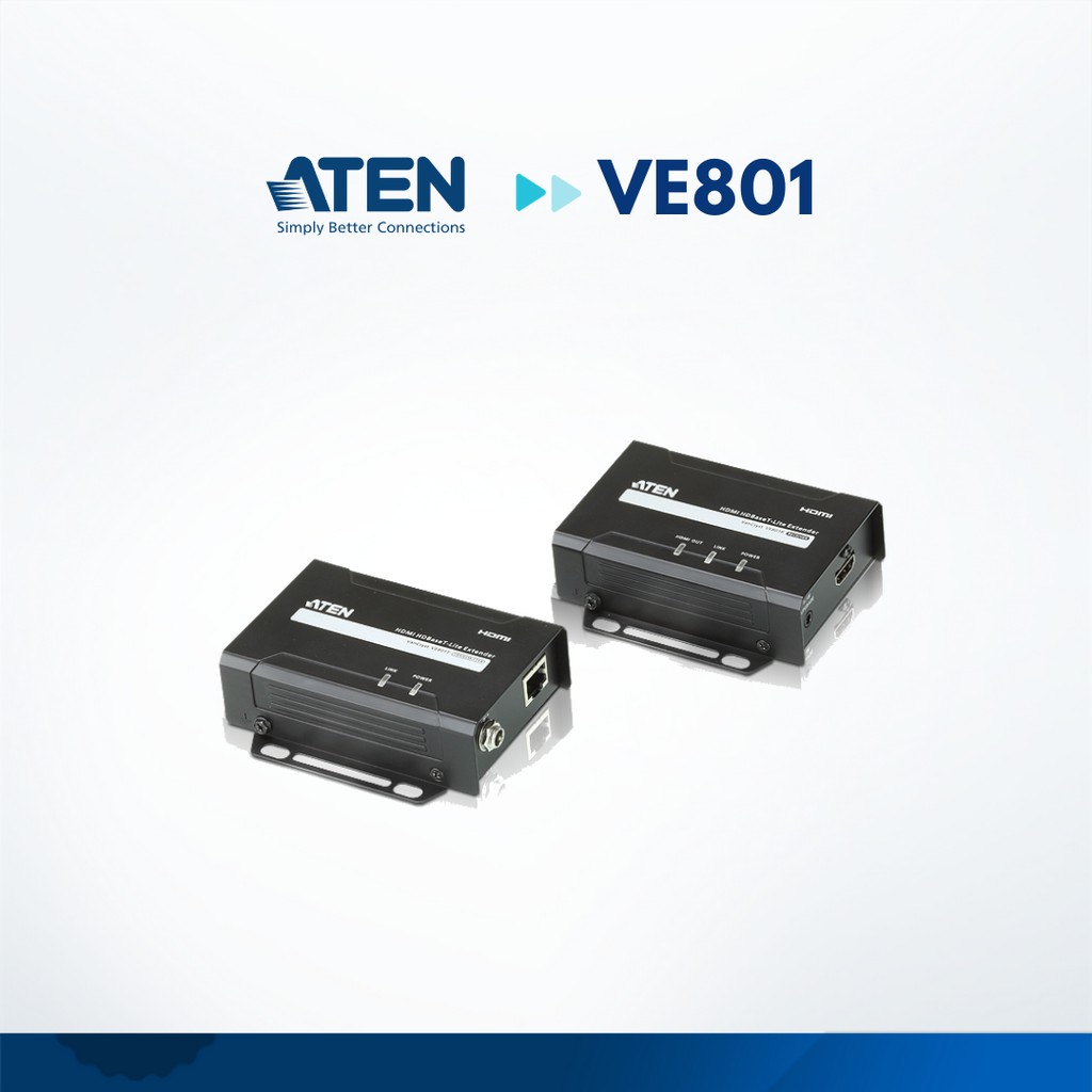 ATEN VE801 hdmi HDBaseT-Lite Extender (4K@40m) (HDBaseT Class B)