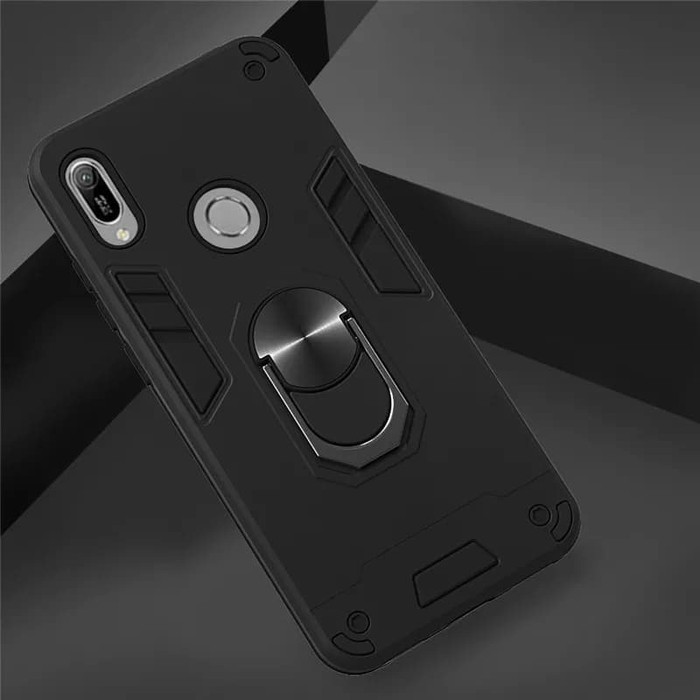 CASE INFINIX NOTE 7 - HARDCASE RING CARBON THUNDER INFINIX NOTE 7 - BC