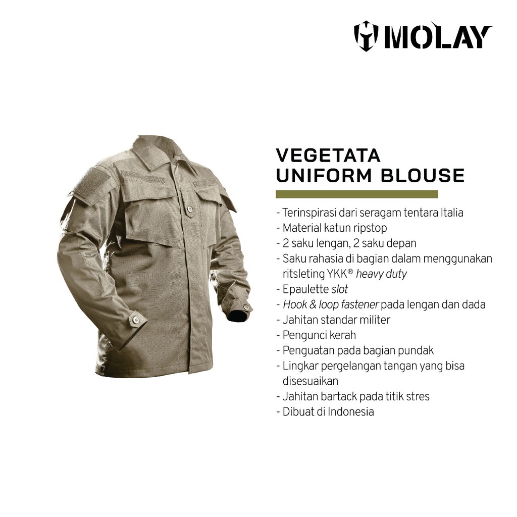 

MOLAY Vegetata Uniform Blouse⁣