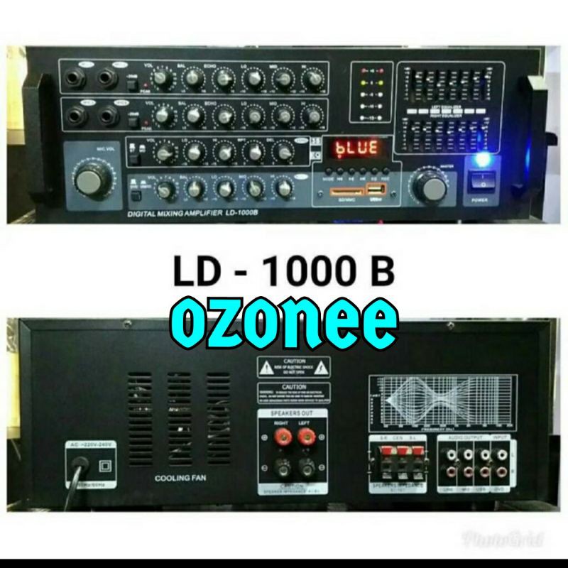 AMPLI KARAOKE LA1000B AMPLIFIER LD1000B BLUETOOTH