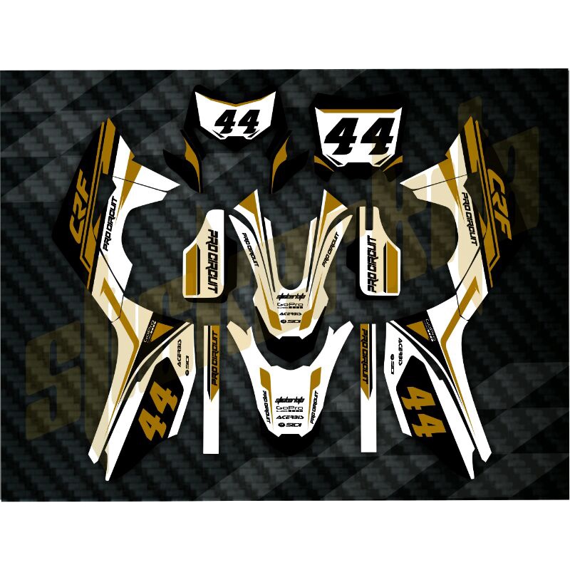 DECAL STICKER CRF 150 STICKER DECAL CRF 150 L