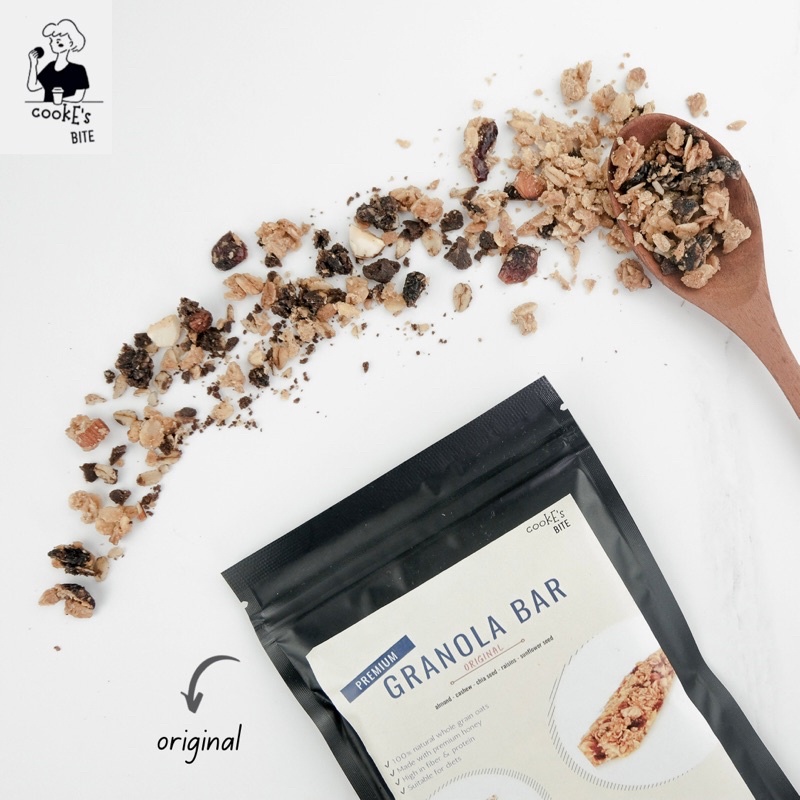 

Granola Bar - Original (75 gr) isi 2 bar