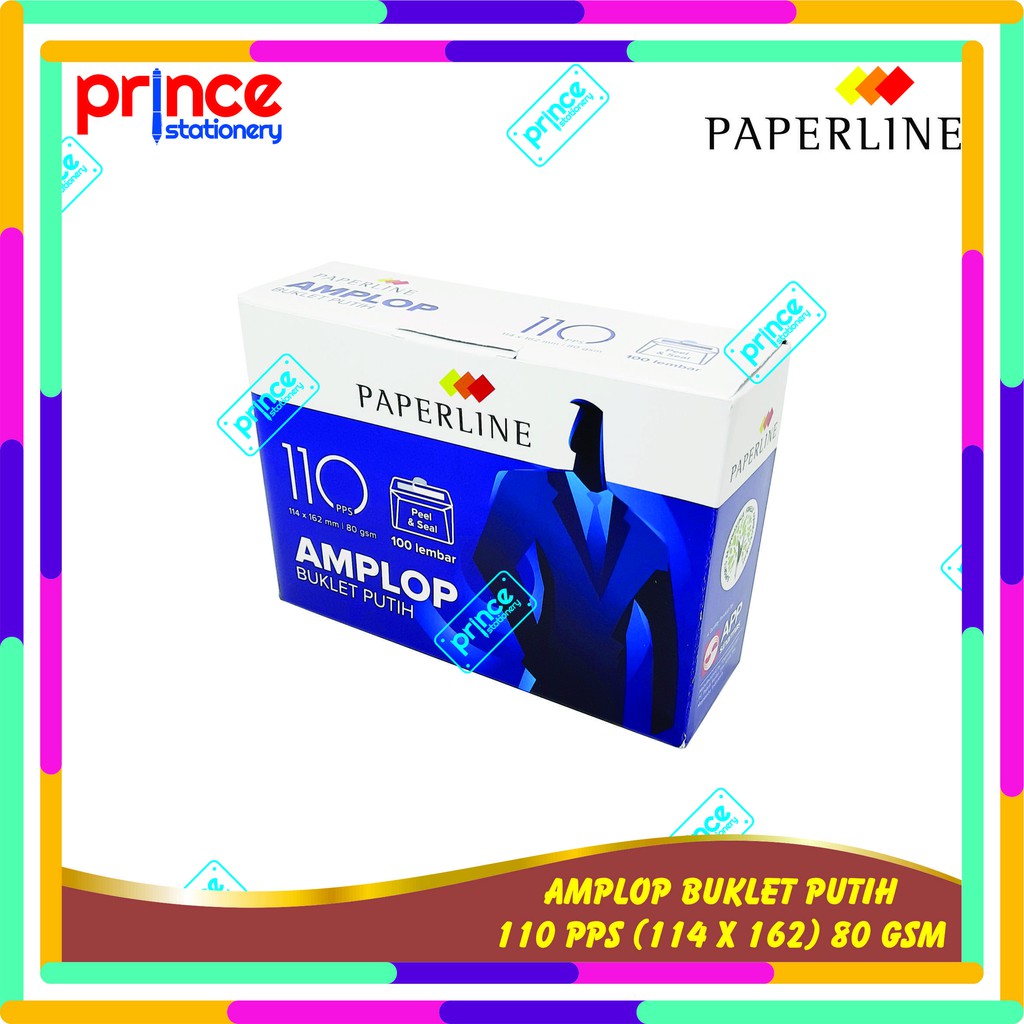 

PAPERLINE AMPLOP BUKLET PUTIH 110 BESAR