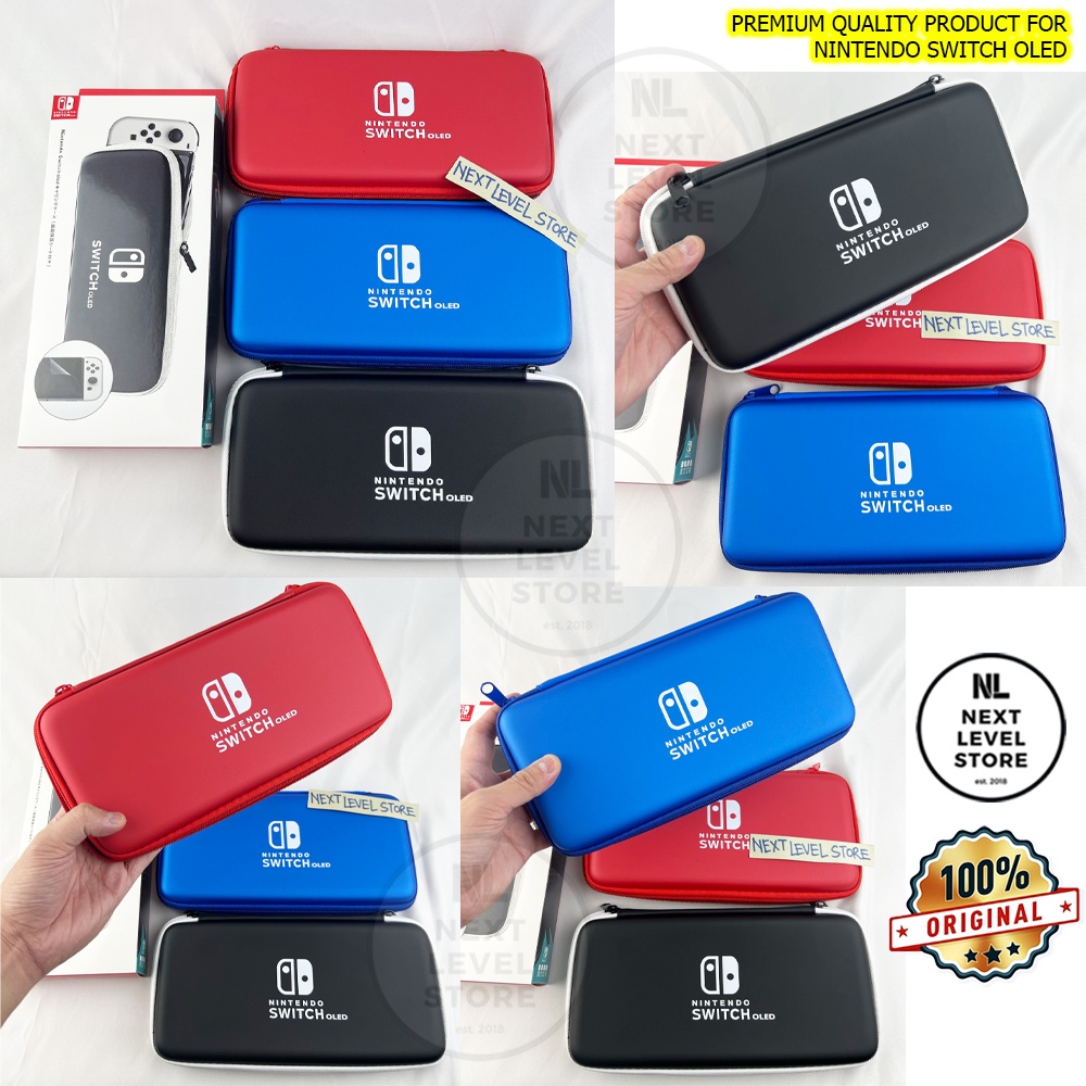 Pouch Nintendo Switch OLED Tas Airfoam Air Foam Storage Case Eva - Pilih warna di VARIASI