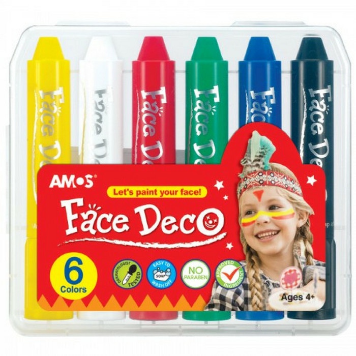 

(TERLARIS) Amos Face Deco / Face Paint - FD5PC6
