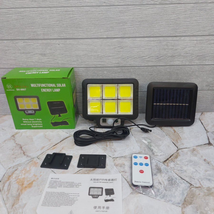 Lampu led Solar Shuangxiong SX-8807 - Lampu Solar Cell SX 8807