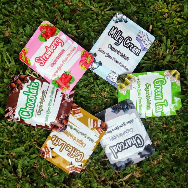 20gr Organic Mask Bisa 4 5 Kali Pakai Shopee Indonesia