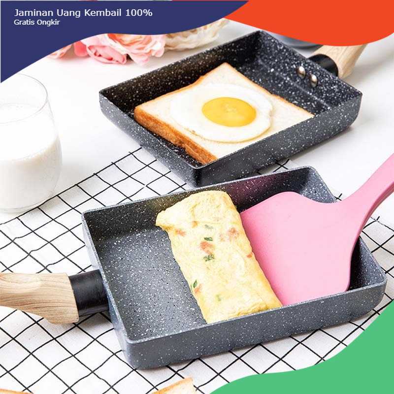 Terbaru Walfos Teflon Panci Telur Tamagoyaki Omelet Pan Non-stick - W0-B0697 Bergaransi