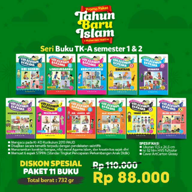 Buku anak TK dan PAUD