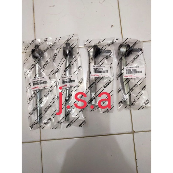 rack end set-tie rod set Toyota Yaris-new Vios original thn 2007-2012