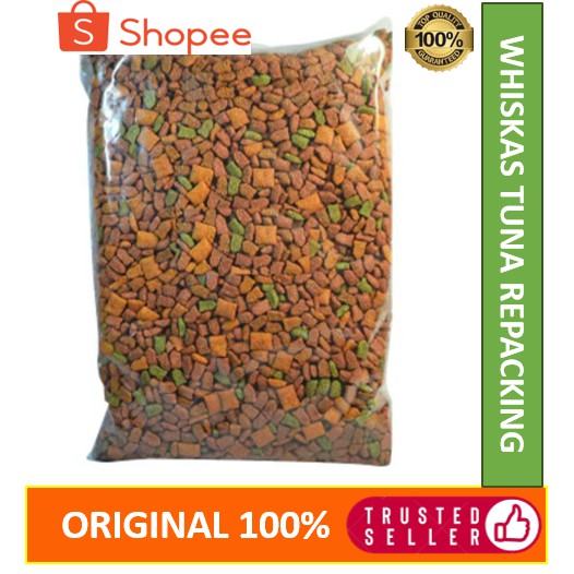 Makanan Kucing Whiskas Tuna 1 Kg / Whiskas1Kg