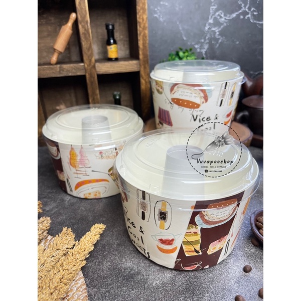 Cup Chiffon Kode #6 + Tutup / Cup Chiffon Kertas / Kertas Baking Chiffon