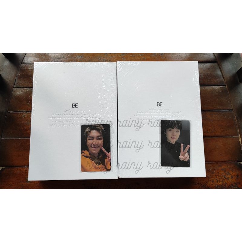 (READY JKT) BTS BE DELUXE EDITION SOUND WAVE LUCKY DRAW RM SUGA PHOTOCARD