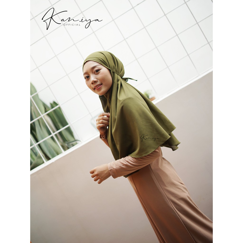 Hijab Bergo Maryam Tali Diamond Premium | Size M By Kaniya