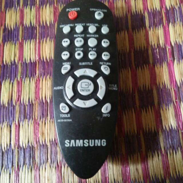 Remote dvd player usb SAMSUNG