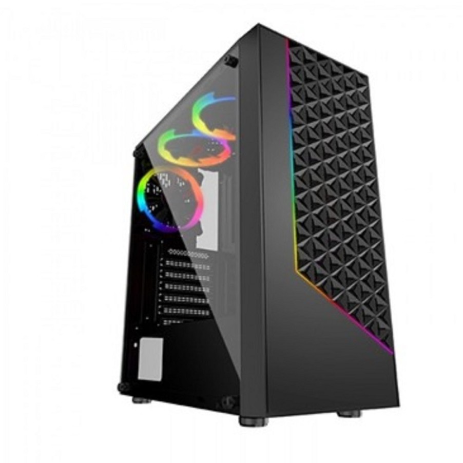 PC RAKITAN GAMING CORE i3 9100F FEAT RX560 4GB