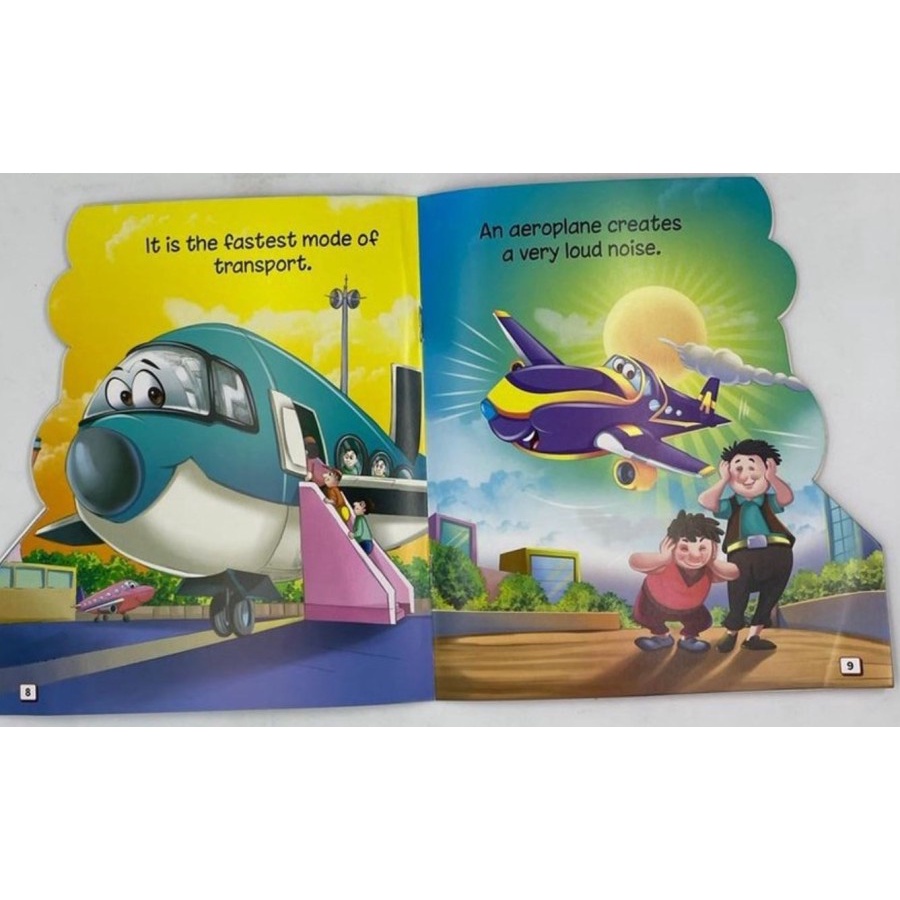 All About Me Transportation Vehicles Storybook buku cerita seri transportasi