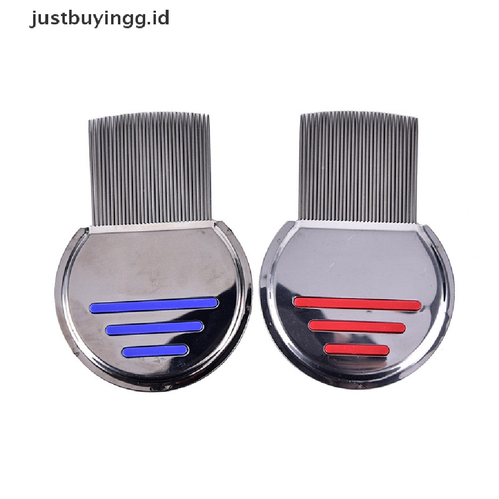 (Justbuyingg.Id) 1pc Sisir Pembersih Telur / Kutu Bahan Stainless Steel