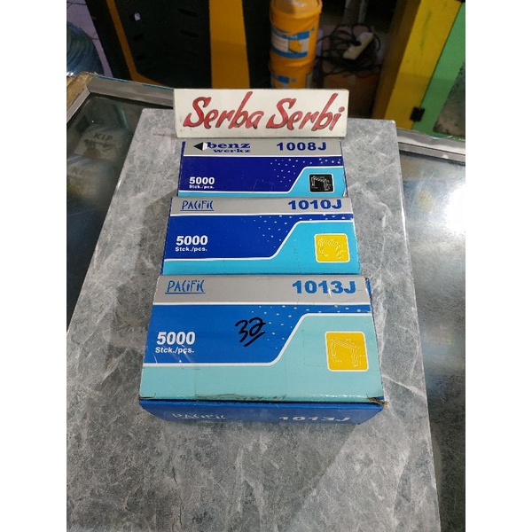 (REFILL PAKU U) Isi staples tembak angin kompresor 5000pcs