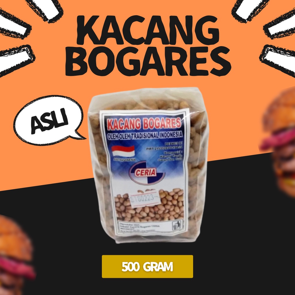 

Kacang Bogares Ceria Original 500G.
