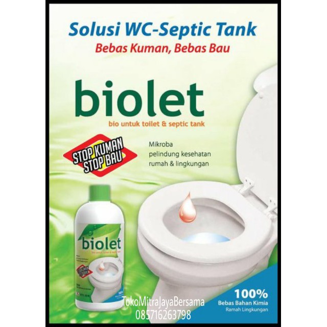 BIOLET PENGHILANG BAU TIDAK SEDAP PADA TOILET - WC - 500 ML