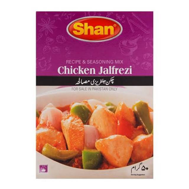 

SHAN CHIKEN JALFREZI MIX 50GR