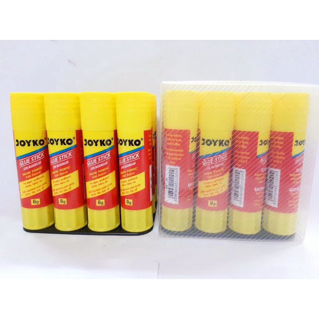 

Lem Stick JOYKO 8gr GS 09 isi 12pc / Lem Kertas / Lem Stik batangan / Glue Stick Kecil murah