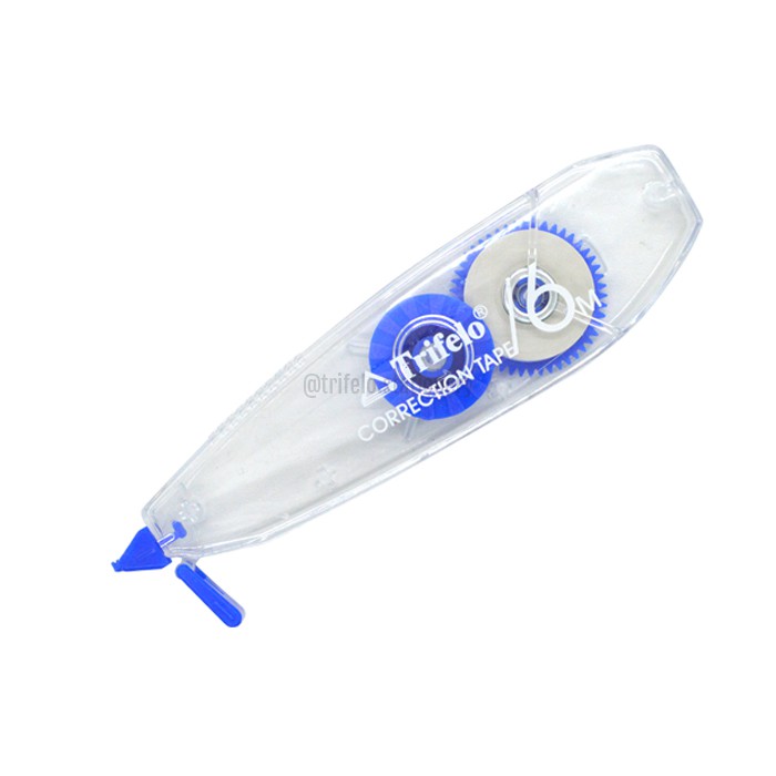 

TRIFELO Correction Tape PET Transparent Film Tape (6Mx5mm) TF-2052