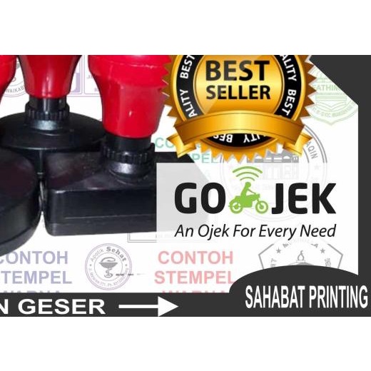 

♨ STEMPEL WARNA | STEMPEL JADI TINGGAL CAP UKURAN MEDIUM ™