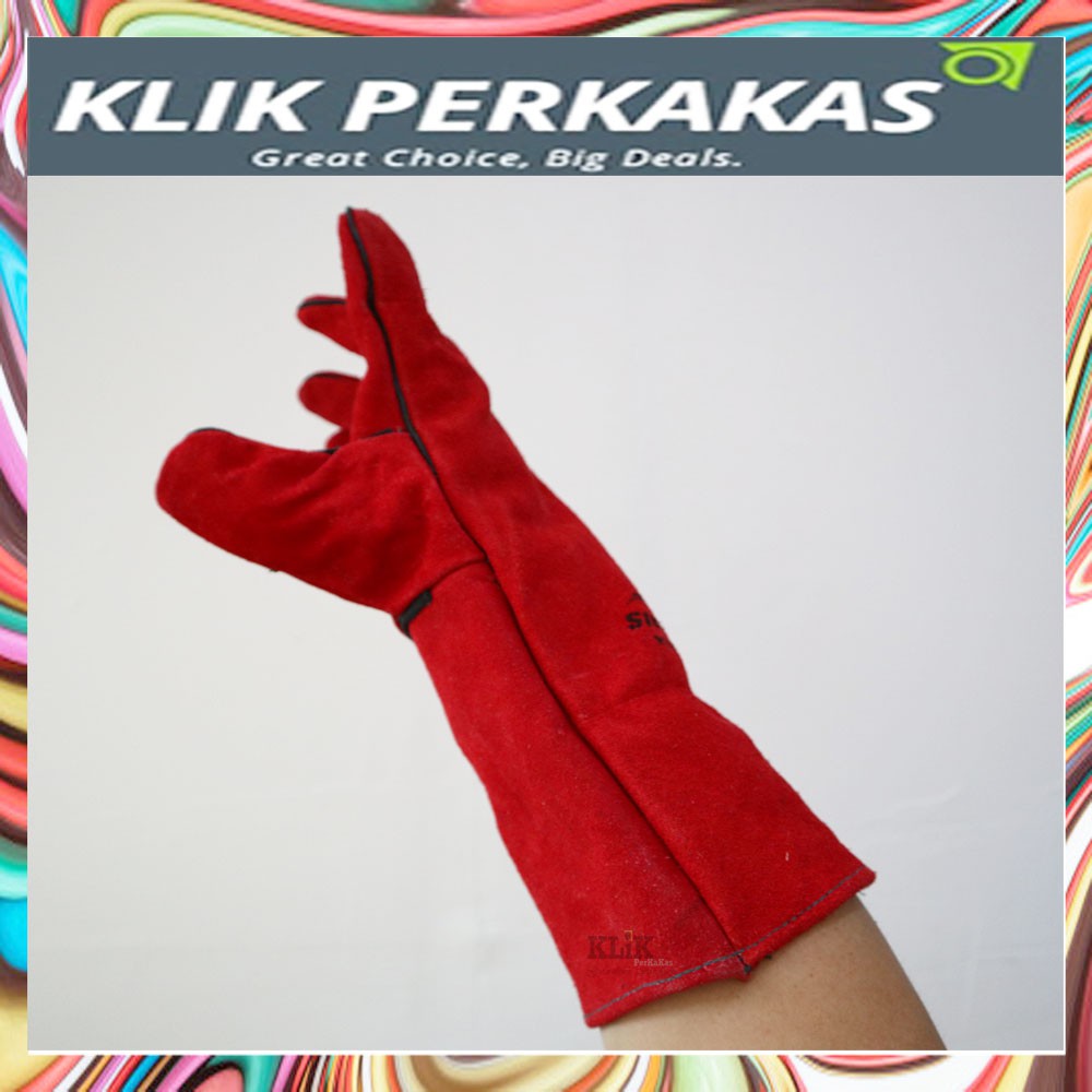 Sarung tangan las kulit welding glove STEEL HORSE