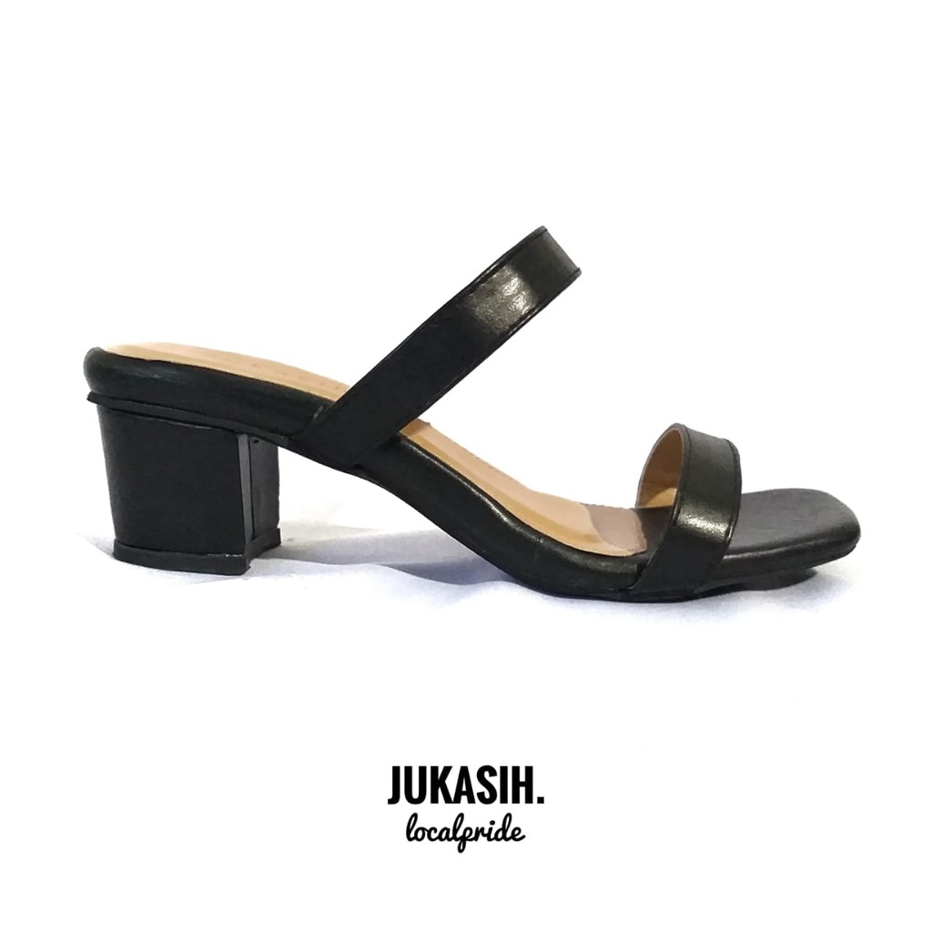 JUKASIH - VEFITA hak chungky peep toes