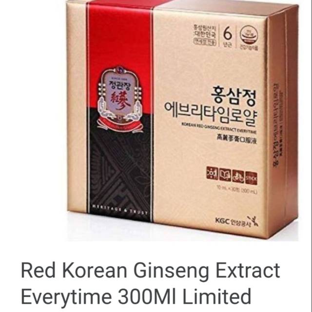 

Korean Ginseng Extract Everytime 300ML