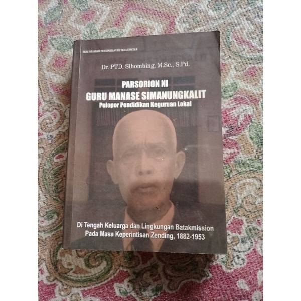Parsorion ni guru manase simanungkalit - Dr ptd sihombing