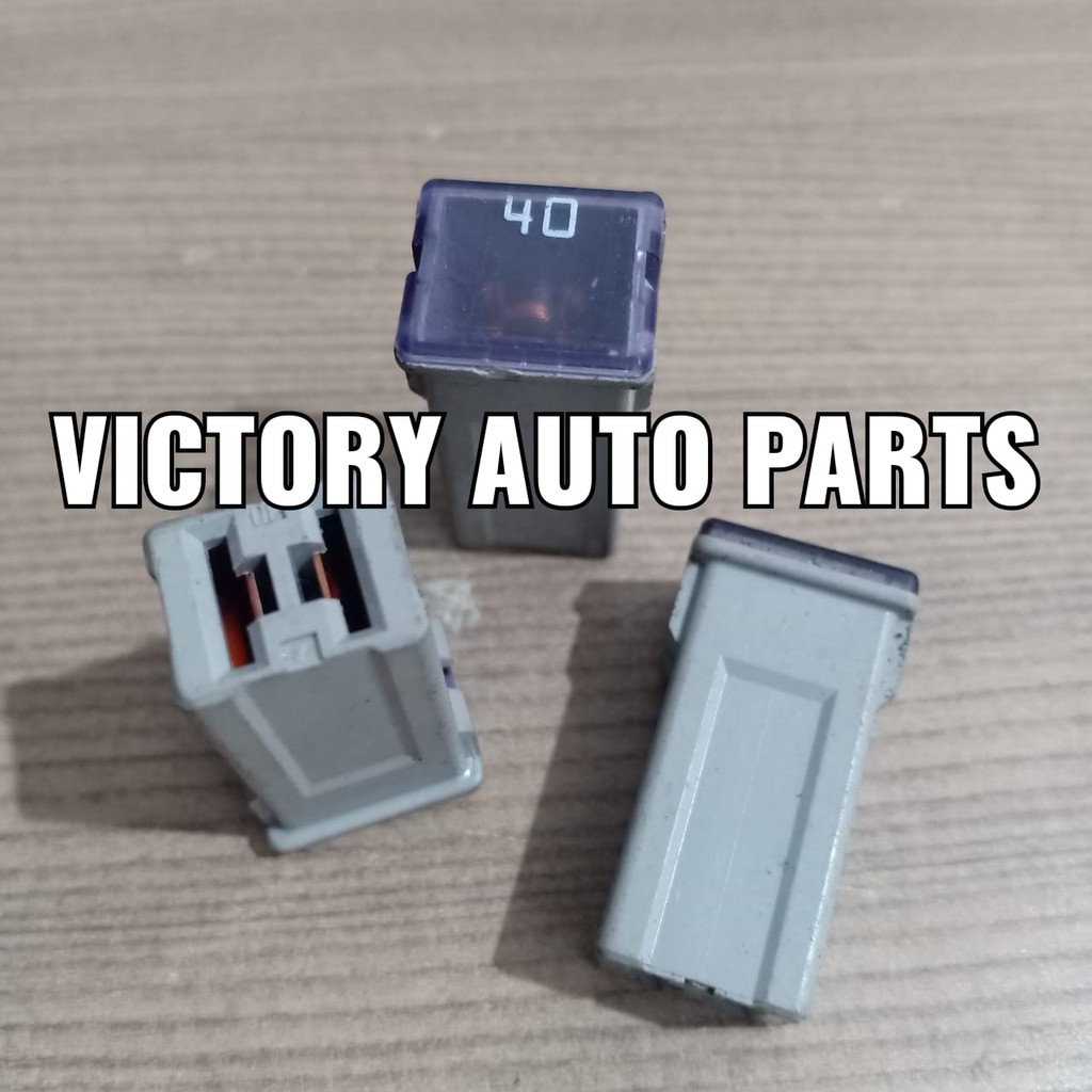 Sikring sentral kotak kecil panjang buat mobil fuse pusat 40A ABU ABU ORI COPOTAN