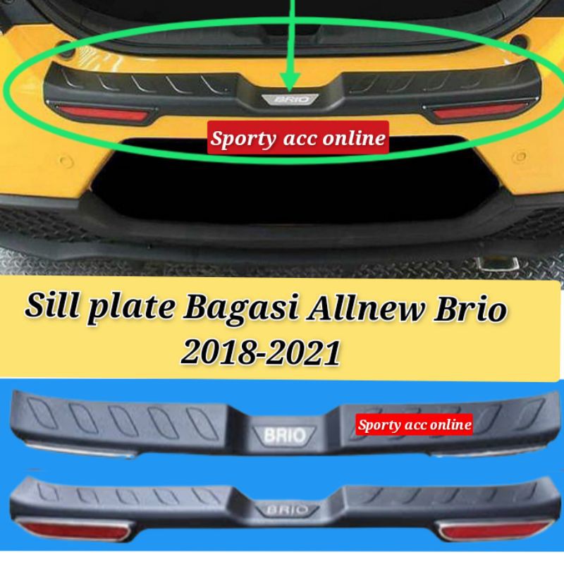 Sill plate Bagasi Allnew Brio 2018-2022 new model