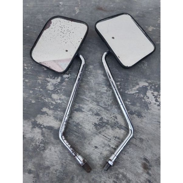 spion kaca spion honda GL 100 125 kotak tahun muda original second