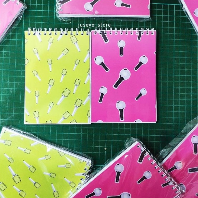 

NOTEBOOK A6 LIGHTSTICK KPOP BTS NCT