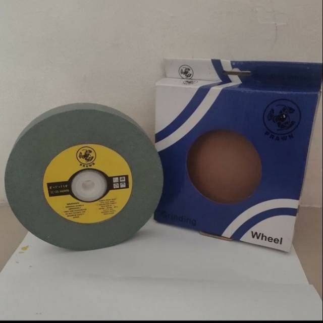 Batu gerinda duduk 6" prawn grit 120