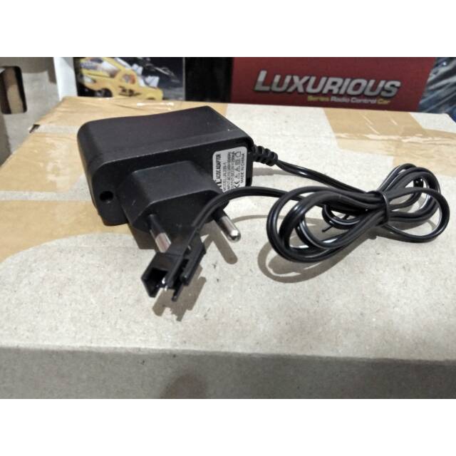 Charger Batrai Untuk Mobil Remot Control  /Adaptor Model Black