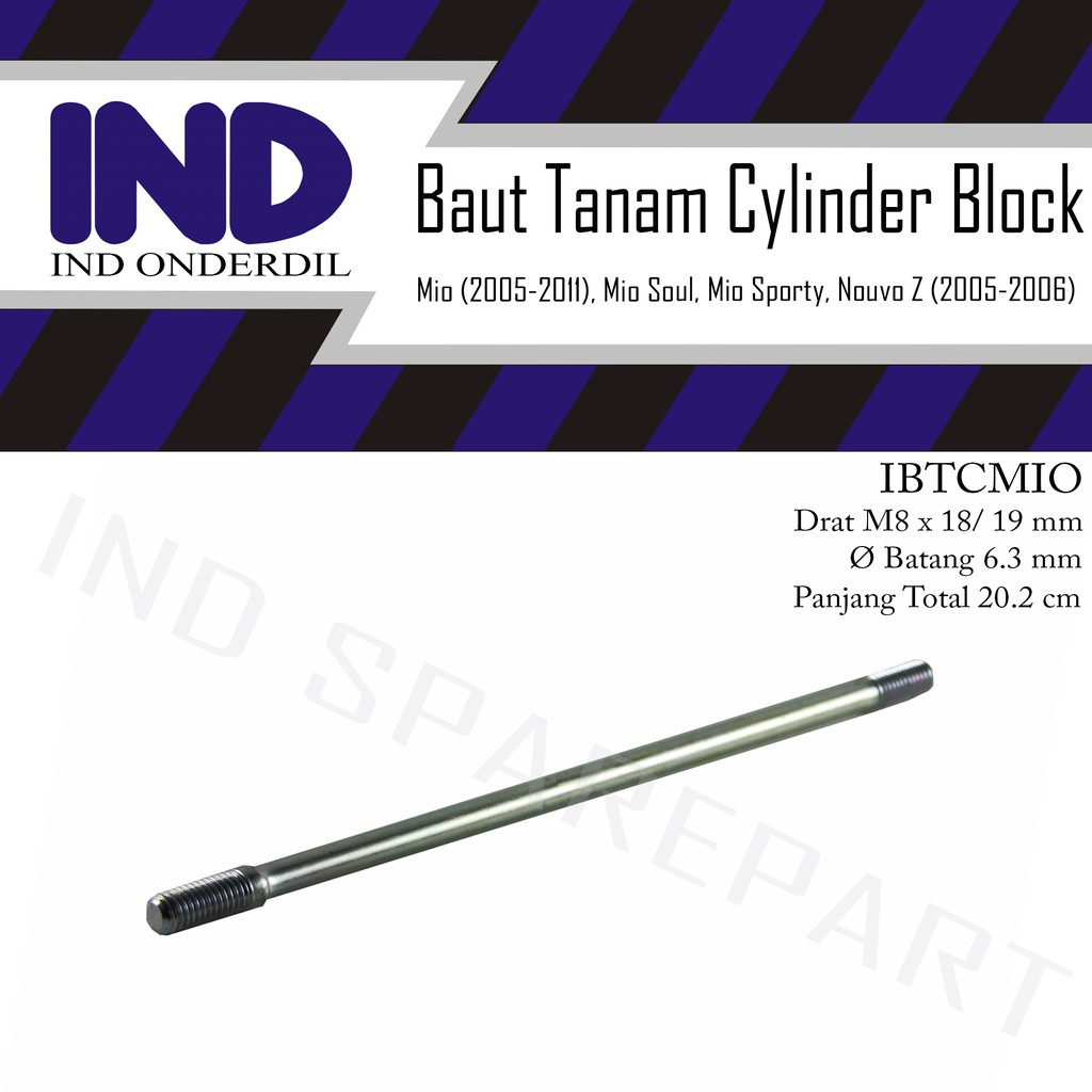 Baut-Baud Tanam Boring-Cylinder-Silinder Block-Blok Nouvo Z-Lele