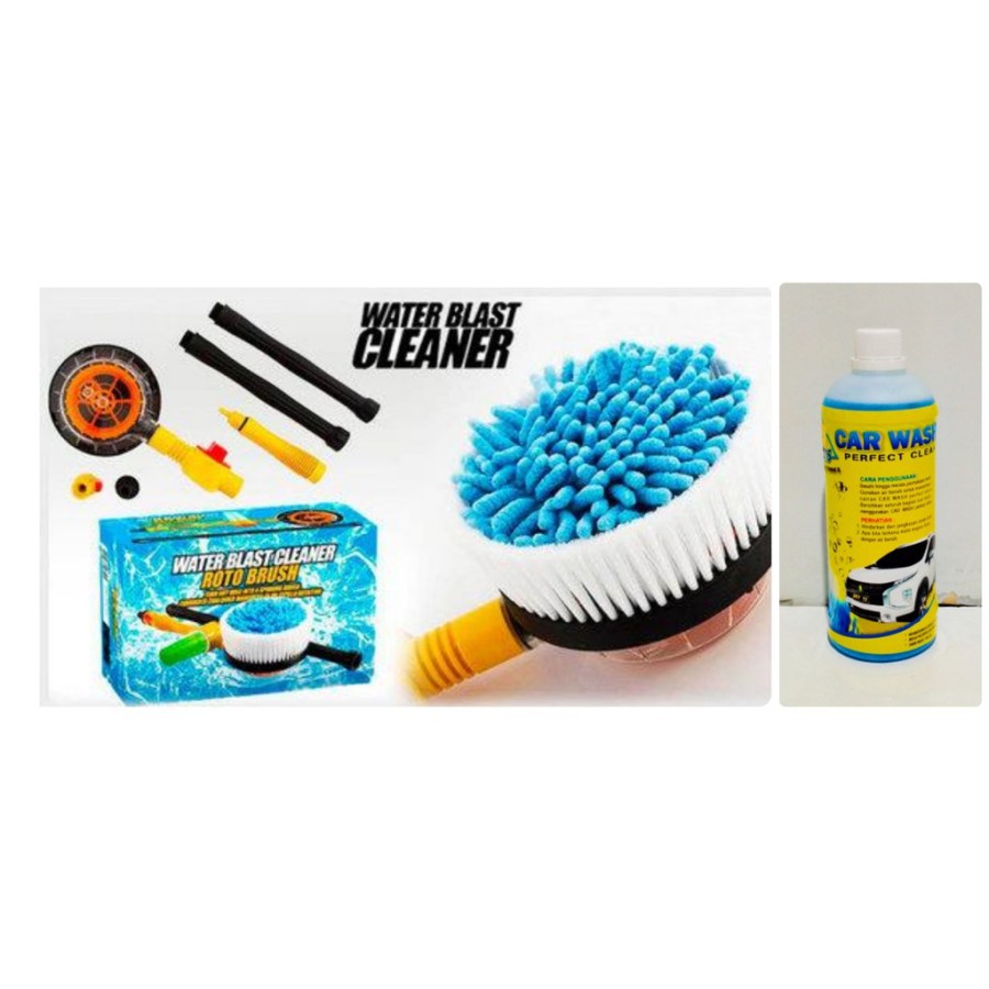 ALAT CUCI KENDARAAN MOTOR MOBIL TANPA LISTRIK BONUS SABUN CUCI 1 LITER