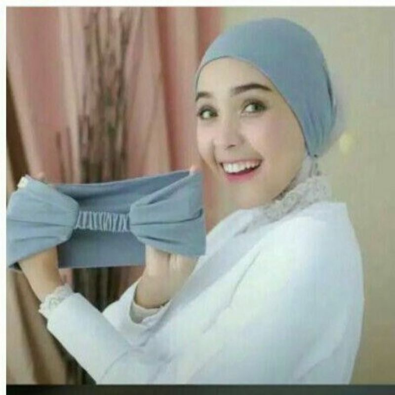 Ciput Bando Hijab Karet